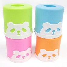 Colorful Creative Cartoon Plastic Round Tissue Box (ZJH012)